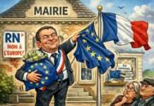 Kommentar: Die Fahne runter, die Hand auf – Europas gierigste Gegner EU-Flagge-runter-aber-EU-Fördermittel-akzeptieren_Illustration