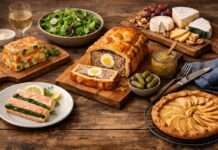 Ein traditionelles Pâté-de-Pâques-Menü Ein-traditionelles-Pâté-de-Pâques-Menü