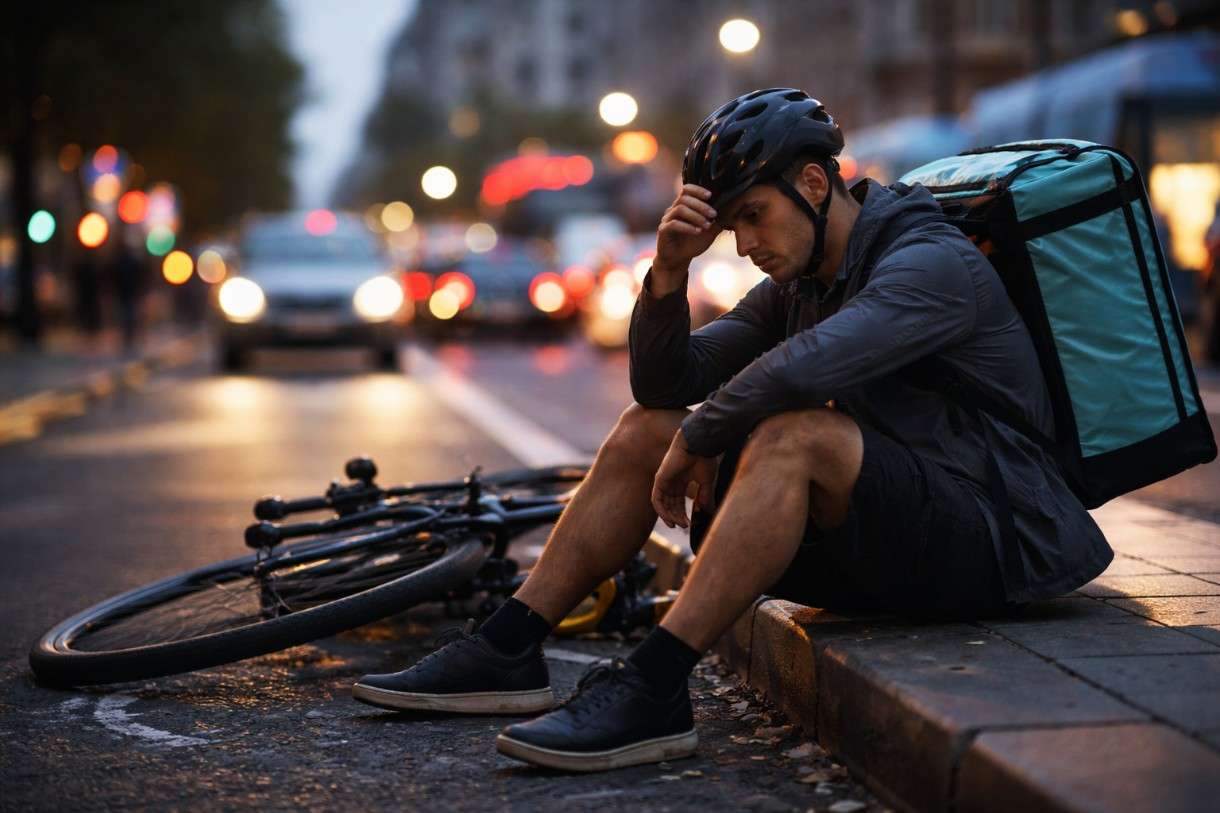 Zwischen Freiheit und Erschöpfung: Die harte Wahrheit hinter dem Job der Fahrradkuriere