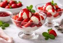 Die Zeit der Erdbeeren hat begonnen – Fraise Melba Fraise-Melba