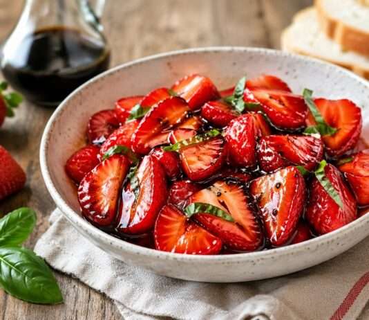Fraises au vinaigre balsamique Fraises-au-vinaigre-balsamique