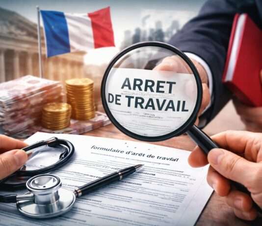 Zwischen Misstrauen und Notwendigkeit: Frankreichs verschärfter Kampf gegen Krankmeldungen Frankreich-Kontrolle-Krankschreibungen_Illustration