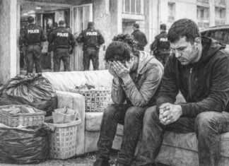 Kommentar: Die neue Sippenhaft – oder wenn Schuld und Strafe plötzlich vererbbar wird Frankreich-Sippenhaft-Drogendelikte_Illustration