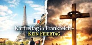 Warum der Karfreitag in Frankreich ein ganz gewöhnlicher Arbeitstag ist Karfreitag-Frankreich_Illustration