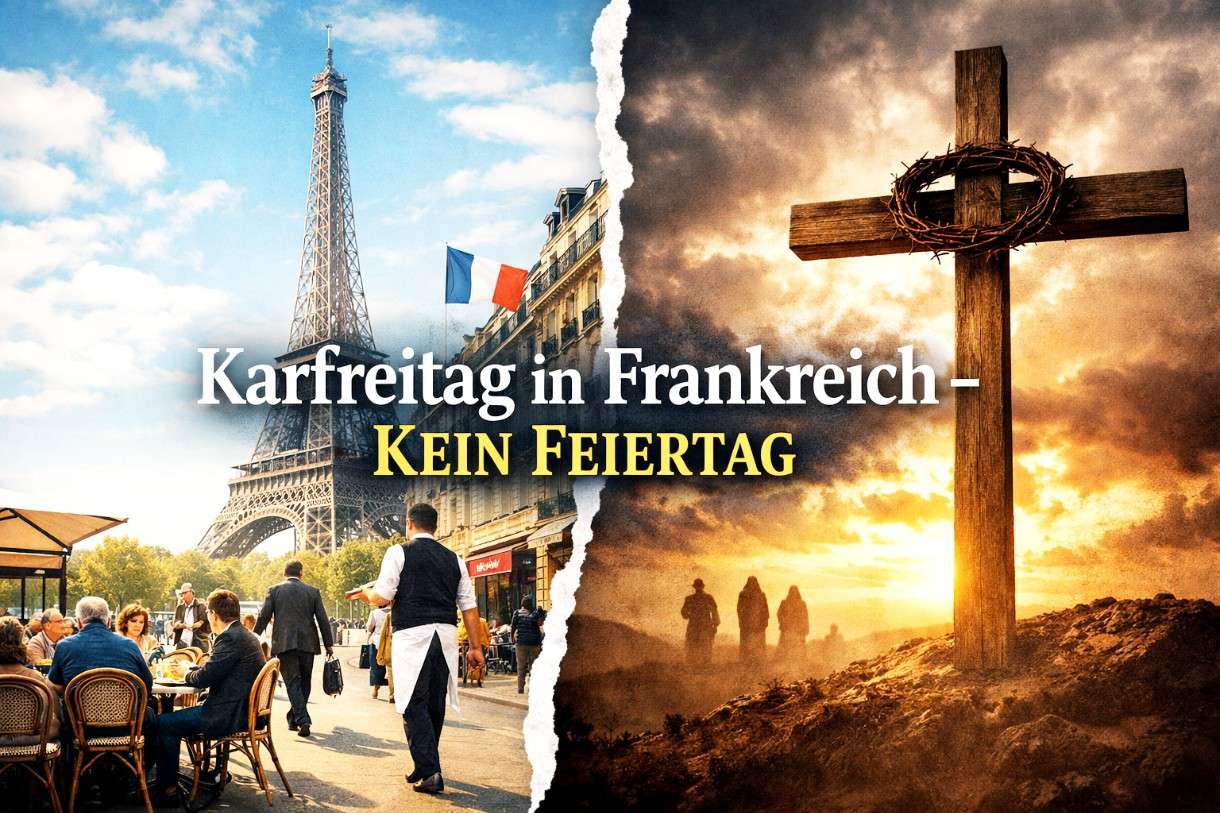 Warum der Karfreitag in Frankreich ein ganz gewöhnlicher Arbeitstag ist