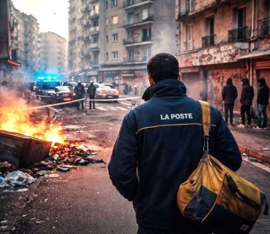 Wenn der Staat leiser wird: Frankreichs schleichender Rückzug aus seinen Problemvierteln Keine-Briefträger-Problemviertel_Illustration