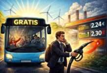 Kommentar: So sieht Verantwortung aus – Warum kostenlose Busse mehr Mut zeigen als jede Spritpreisbremse Kostenloser-Nahverkehr-vs-hohe-Spritpreise_Illustration