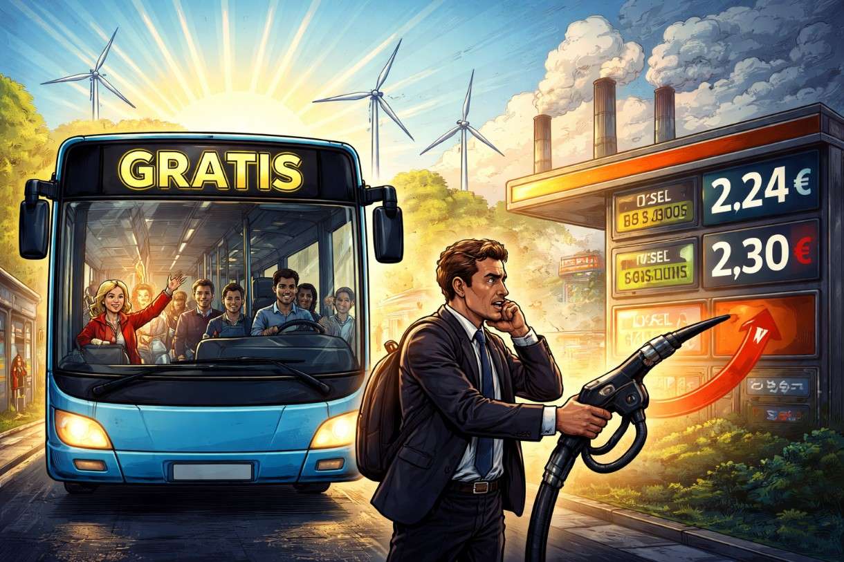 Kommentar: So sieht Verantwortung aus - Warum kostenlose Busse mehr Mut zeigen als jede Spritpreisbremse