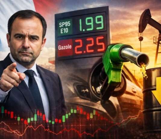 Preisdruck an der Zapfsäule: Wie Frankreichs Premier Lecornu die Ölbranche in die Pflicht nimmt Kraftstoffpreise-und-politische-Einflussnahme_Illustration