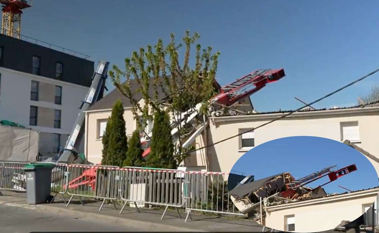 Wenn aus dem Himmel Stahl fällt – ein Bauunfall mit Wucht