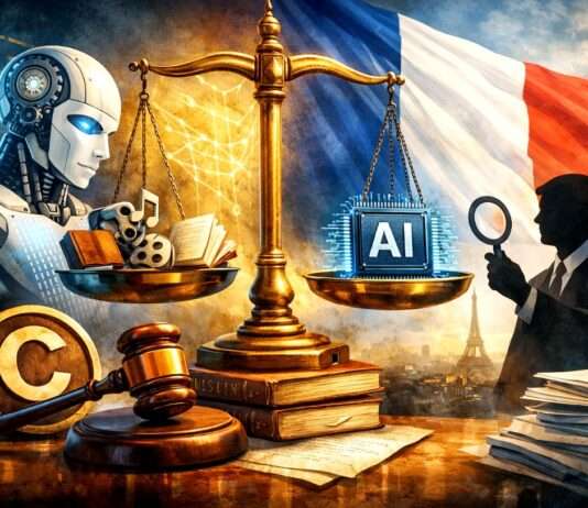 Frankreichs juristischer Vorstoß gegen die Black Box der KI Künstliche-Intelligenz-Urheberrecht_Illustration