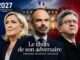 Le Pens strategische Präferenz: Warum ein Duell mit Édouard Philippe politisch wertvoller wäre als ein Sieg über Mélenchon Le-Pen_Philippe_Melenchon_Illustration
