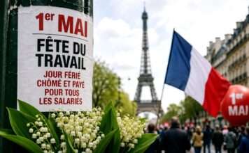 Der 1. Mai in Frankreich: Zwischen arbeitsrechtlicher Ausnahme und politischer Debatte Maifeiertag-Paris-Blumen_Illustration