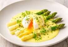 Frühling auf dem Teller: Œuf parfait mit Spargel und Mousseline-Sauce Œuf-parfait-mit-Spargel-und-Mousseline-Sauce