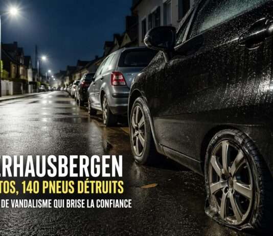 Eine Nacht, siebzig Autos und das jähe Ende einer Gewissheit Oberhausbergen-Autos_Vandalismus_Illustration