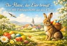 Der Hase, der Eier bringt – eine stille Erfolgsgeschichte aus dem Elsass Osterhase-Elsass_Illustration