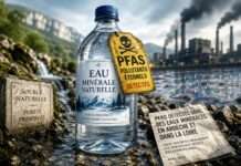 Gift im Glas – und wieder einmal will es keiner gewesen sein PFAS-Mineralwasser_Illustration