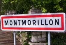 Ein Dorf unter Schock: Tödliche Gewalt erschüttert Montmorillon Panneau_Montmorillon