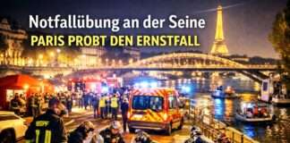 Wenn die Seine zur Übungszone wird: Pariser Feuerwehr probt den Ernstfall Paris-Feuerwehr-Notfallübung_Illustration