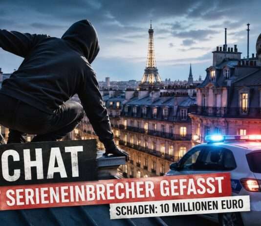 Paris’ „Le Chat“ gefasst: Der Schattenkletterer der Seine-Metropole sitzt in Haft Paris-Le-Chat-gefasst_Illustration