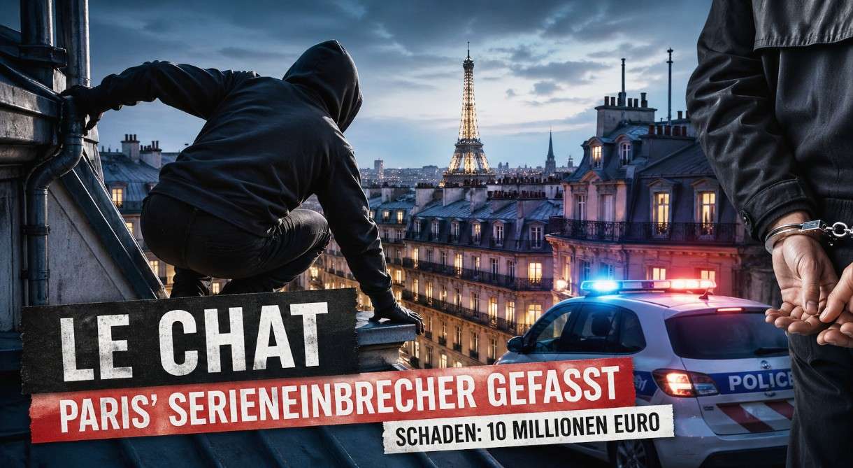 Paris’ „Le Chat“ gefasst: Der Schattenkletterer der Seine-Metropole sitzt in Haft