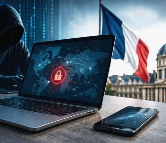 Digitale Abhängigkeit als Sicherheitsrisiko: Frankreich warnt vor ausländischer Software in Unternehmen Software-Wirtschaftsspionage_Illustration