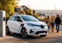 Elektrische Mobilität für alle? Frankreichs „Leasing social“ zwischen Sozialpolitik und Systemgrenzen Sozial-leasing-E-Auto_Illustration