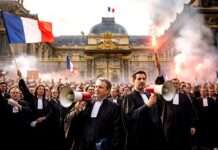 Zwischen Effizienz und Rechtsstaat: Frankreichs Strafjustizreform löst Machtprobe mit Anwaltschaft aus Streik-Anwälte-Justizreform