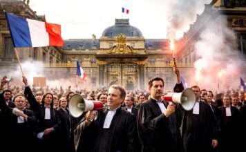 Zwischen Effizienz und Rechtsstaat: Frankreichs Strafjustizreform löst Machtprobe mit Anwaltschaft aus Streik-Anwälte-Justizreform