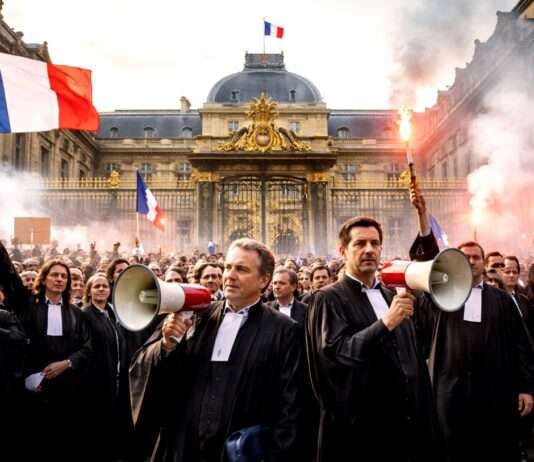 Zwischen Effizienz und Rechtsstaat: Frankreichs Strafjustizreform löst Machtprobe mit Anwaltschaft aus Streik-Anwälte-Justizreform