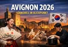 Avignon 2026: Wenn Korea die Bühne der Welt neu vermisst Südkorea-Avignon-Festival-2026_Illustration