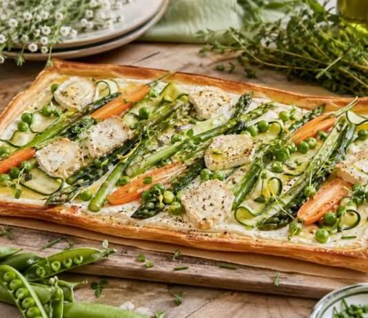 Tarte fine mit Frühlingsgemüse und Ziegenkäse – ein kulinarischer Gruß an den Frühling Tarte-fine-mit-Frühlingsgemüse-und-Ziegenkäse