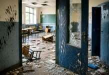 Wenn Schulen zu Zielscheiben werden – was der Fall Dax über eine Stadt hinaus erzählt Vandalismus-Schule-Klassenzimmer_Illustration