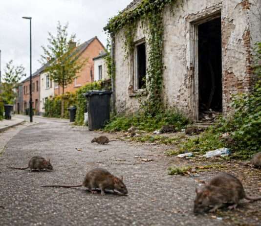 Wenn ein verlassenes Haus ein ganzes Viertel in Geiselhaft nimmt Verlassenes-Haus-Ratten_Illustration