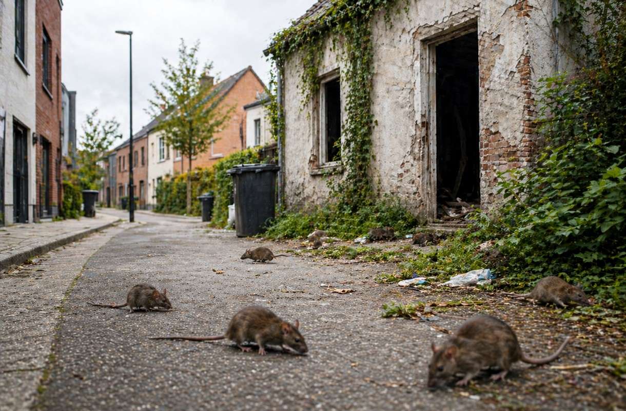Wenn ein verlassenes Haus ein ganzes Viertel in Geiselhaft nimmt