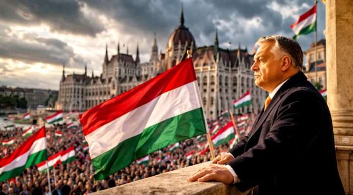 Orbáns Dauerkrise: Wie Ungarns Premier die politische Spannung zum System erhebt Viktor-Orban-Ungarn-Budapest-Parlamentswahl_Illustration