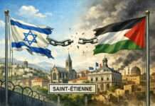 Kommunale Außenpolitik im Schatten des Nahostkonflikts: Saint-Étienne wagt den symbolischen Bruch veränderte-Städtepartnerschaften_Illustration