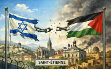 Kommunale Außenpolitik im Schatten des Nahostkonflikts: Saint-Étienne wagt den symbolischen Bruch veränderte-Städtepartnerschaften_Illustration