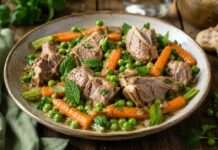 Frühling auf dem Teller: Agneau aux petits pois Agneau-aux-petits-pois