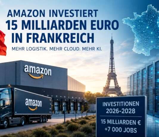 Amazon investiert Milliarden in Frankreich – und baut an Europas digitaler Zukunft Amazon-Investments-Frankreich_Illustration
