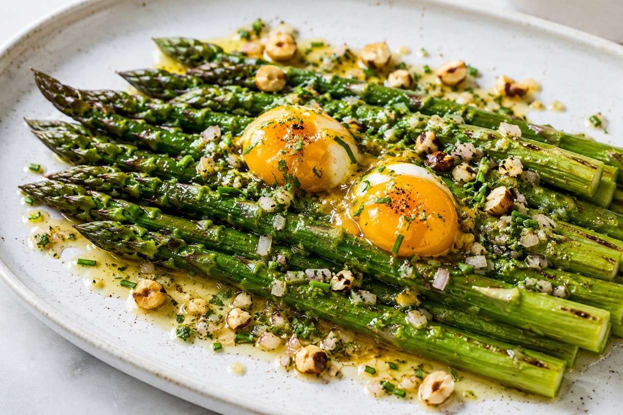 Asperges à la Vinaigrette