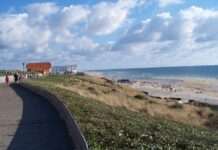 Biscarrosse-Plage atmet auf: Die Promenade gehört wieder den Spaziergängern Biscarosse_Promenade