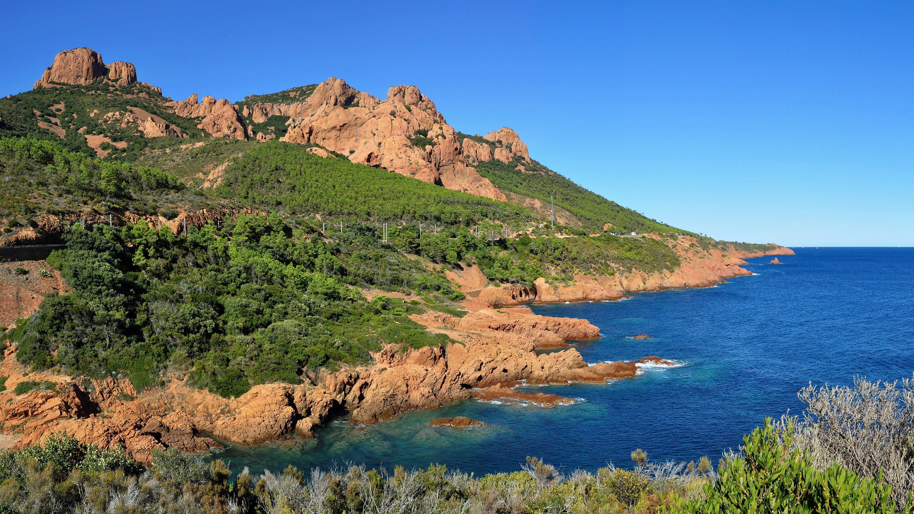 Esterel - Das rote Gebirge am Meer