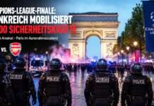 Champions-League-Finale: Frankreich mobilisiert 22.000 Sicherheitskräfte Champions-League-Finale-Polizei-Paris_Illustration