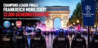 Champions-League-Finale: Frankreich mobilisiert 22.000 Sicherheitskräfte Champions-League-Finale-Polizei-Paris_Illustration
