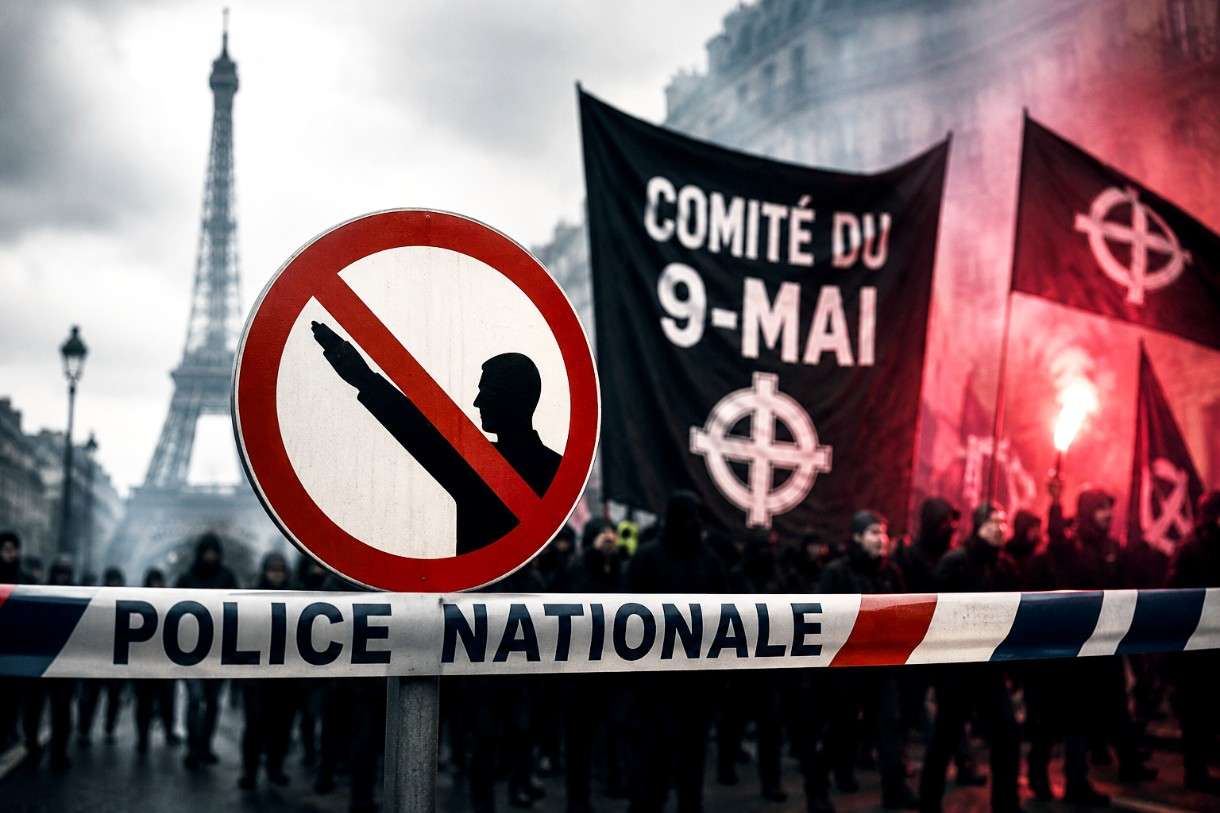 Paris verbietet den Aufmarsch des „Comité du 9-Mai“ – und ringt erneut mit den Grenzen des Demonstrationsrechts