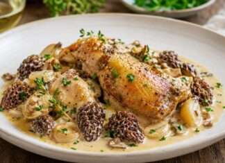Coq au Vin Blanc mit Morcheln Coq-au-Vin-Blanc-mit-Morcheln