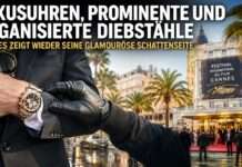 Luxusuhren, Prominente und organisierte Diebstähle — Cannes zeigt seine dunkle Seite Diebstahl-Luxusuhren-Cannes_Illustration