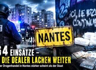 Kommentar: 864 Polizeieinsätze – und die Dealer bedanken sich vermutlich höflich Drogenhandel-Nantes_Illustration