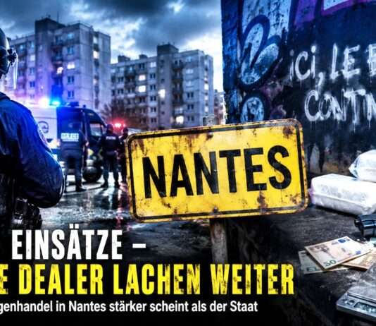 Kommentar: 864 Polizeieinsätze – und die Dealer bedanken sich vermutlich höflich Drogenhandel-Nantes_Illustration
